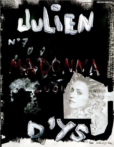 MADONNA Julien D'Ys FRANÇA Livro SUPER RARO!