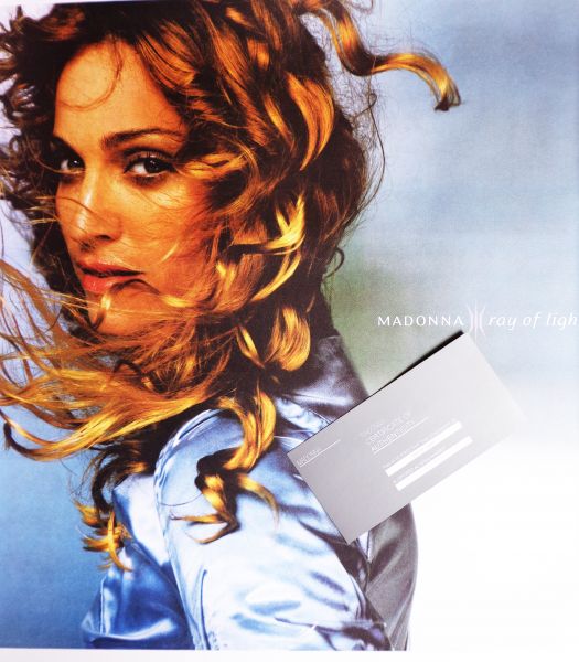RAY OF LIGHT ALBUM LITHOGRAPH LIMITED NUMERADO 1/1000