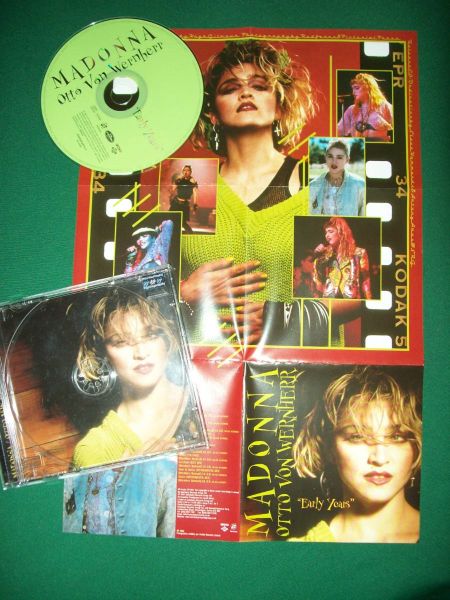 MADONNA CD/POSTER MADONNA OTTO VON WERNHERR THE EARLY YEARS