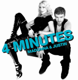 MADONNA & JUSTIN 4 MINUTES CD CARTÃO NOVO RARO