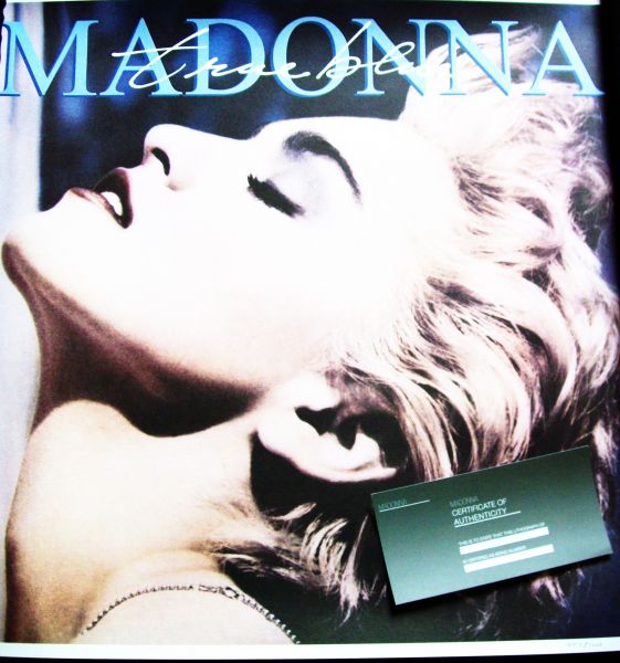 OFICIAL TRUE BLUE ALBUM LITHOGRAPH LIMITED NUMERADO 1/1000
