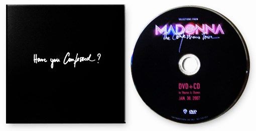 MADONNA The Confessions Tour DVD Sampler Raro oficial