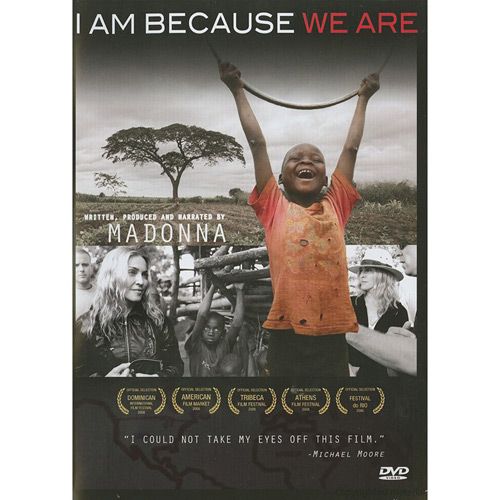 DVD MADONNA I Am Because We Are Importado novo